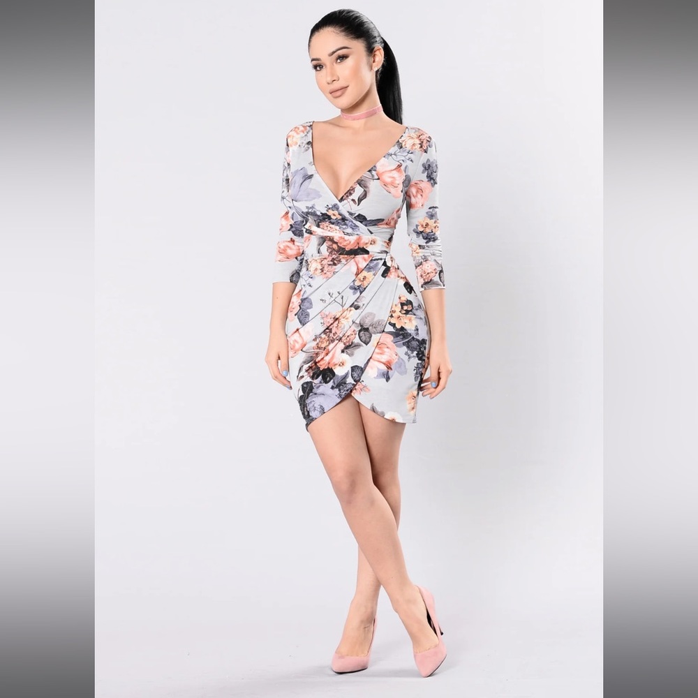 Fashion Nova Floral Dress